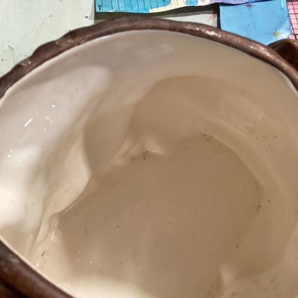 Vintage TreasureCraft 1968 California brown lamb cookie jar - Picture 4 of 5